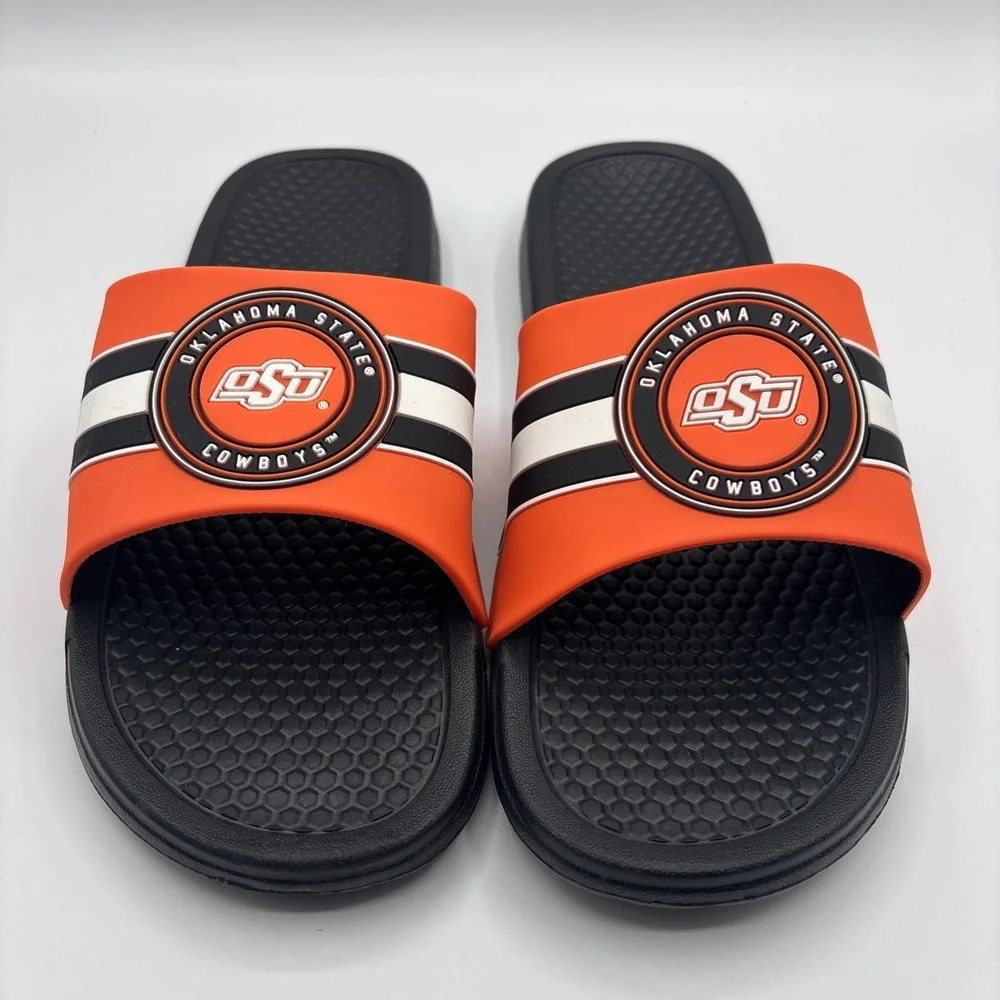 Foco Oklahoma State University Slides Sandals Men's‎ Size L (11-12)